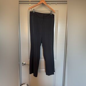 Black Wide-Leg Dress Pants - Size 14W